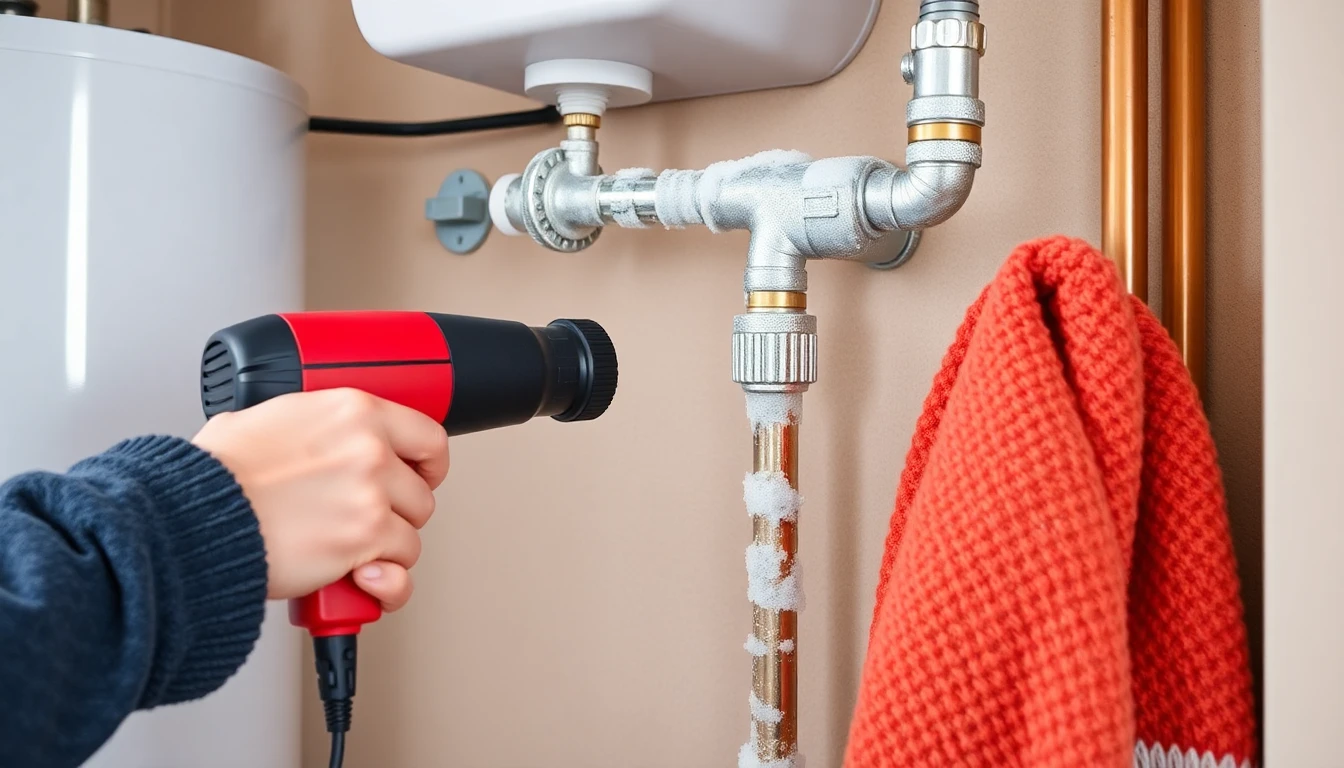 욕실 온수기 동파 예방과 응급 복구법