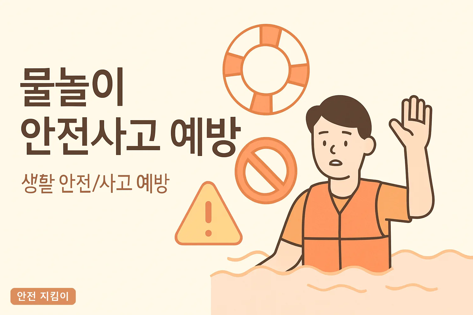 물놀이 안전사고 예방 2026년 부모가 꼭 알아야 할 상황별 대응법 5가지와 준비물 점검표
