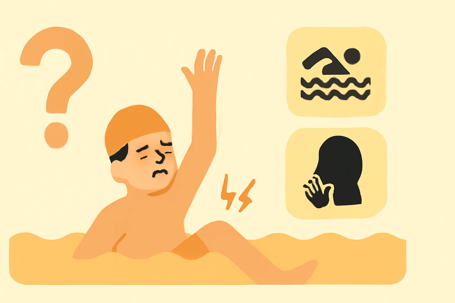 자주 묻는 질문: 물놀이 중 다리에 쥐가 나면 어떻게 하나요?